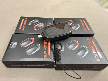New Power Pod – Solar Keychain Power Bank