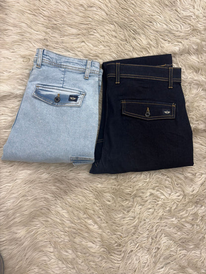 ১০০% অরজিনাল ডেনিম  কার্গো প্যান্টের অফার