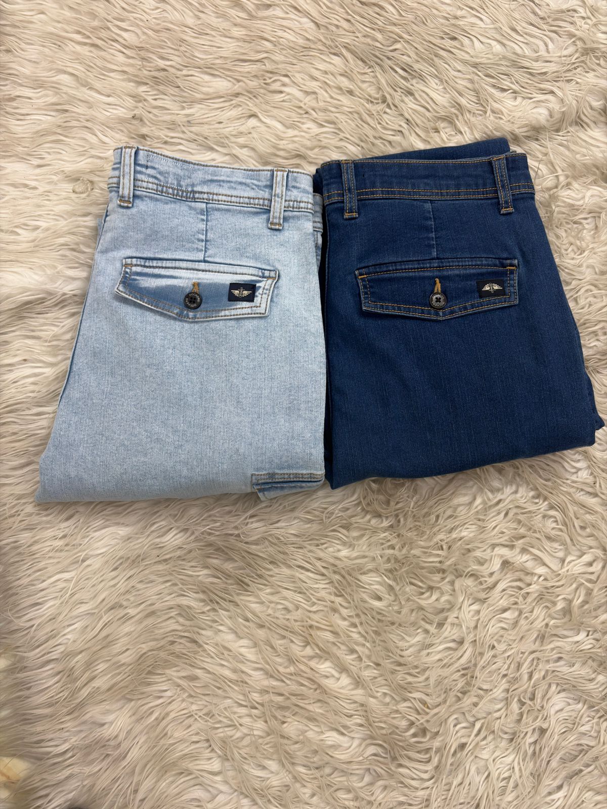 ১০০% অরজিনাল ডেনিম  কার্গো প্যান্টের অফার