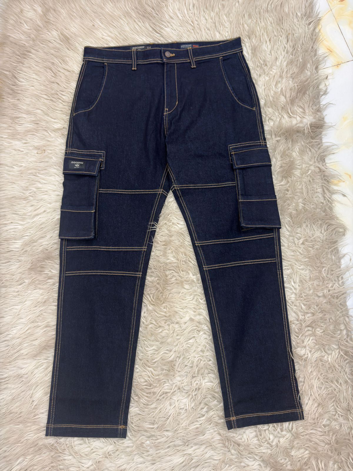 ১০০% অরজিনাল ডেনিম  কার্গো প্যান্টের অফার