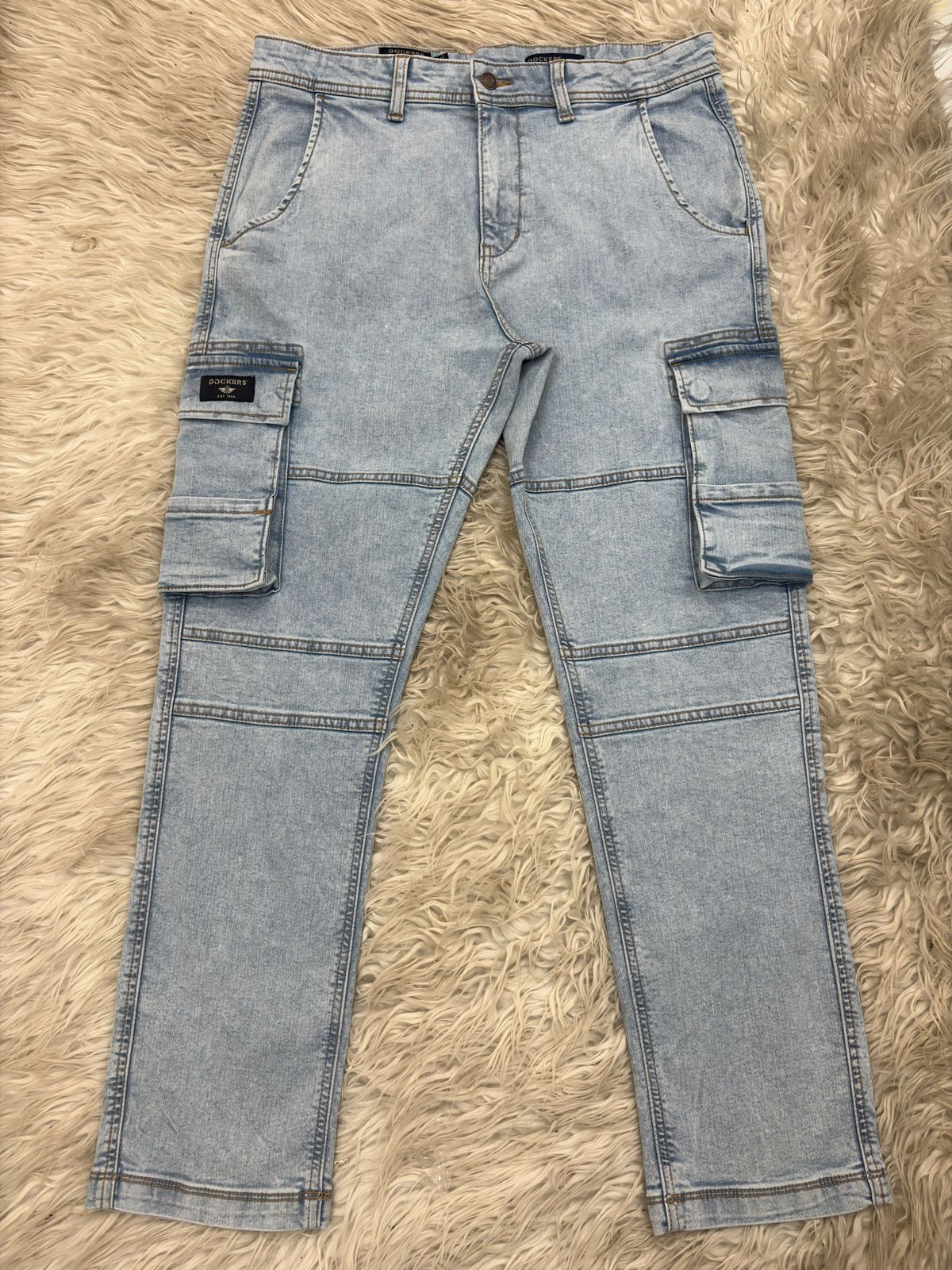 ১০০% অরজিনাল ডেনিম  কার্গো প্যান্টের অফার