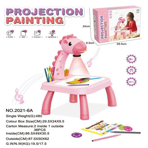 Projector Baby Painting